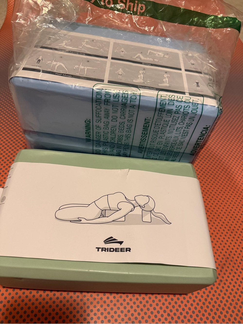 Trideer Yoga Block – Supportive Pilates & Stretching Aid